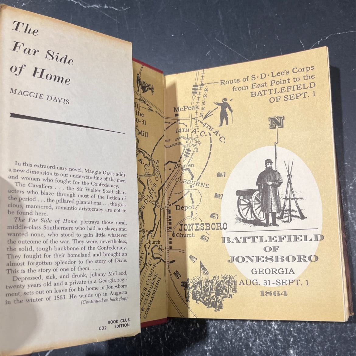 the far side of home book, by maggie davis, 1963 Hardcover image 4