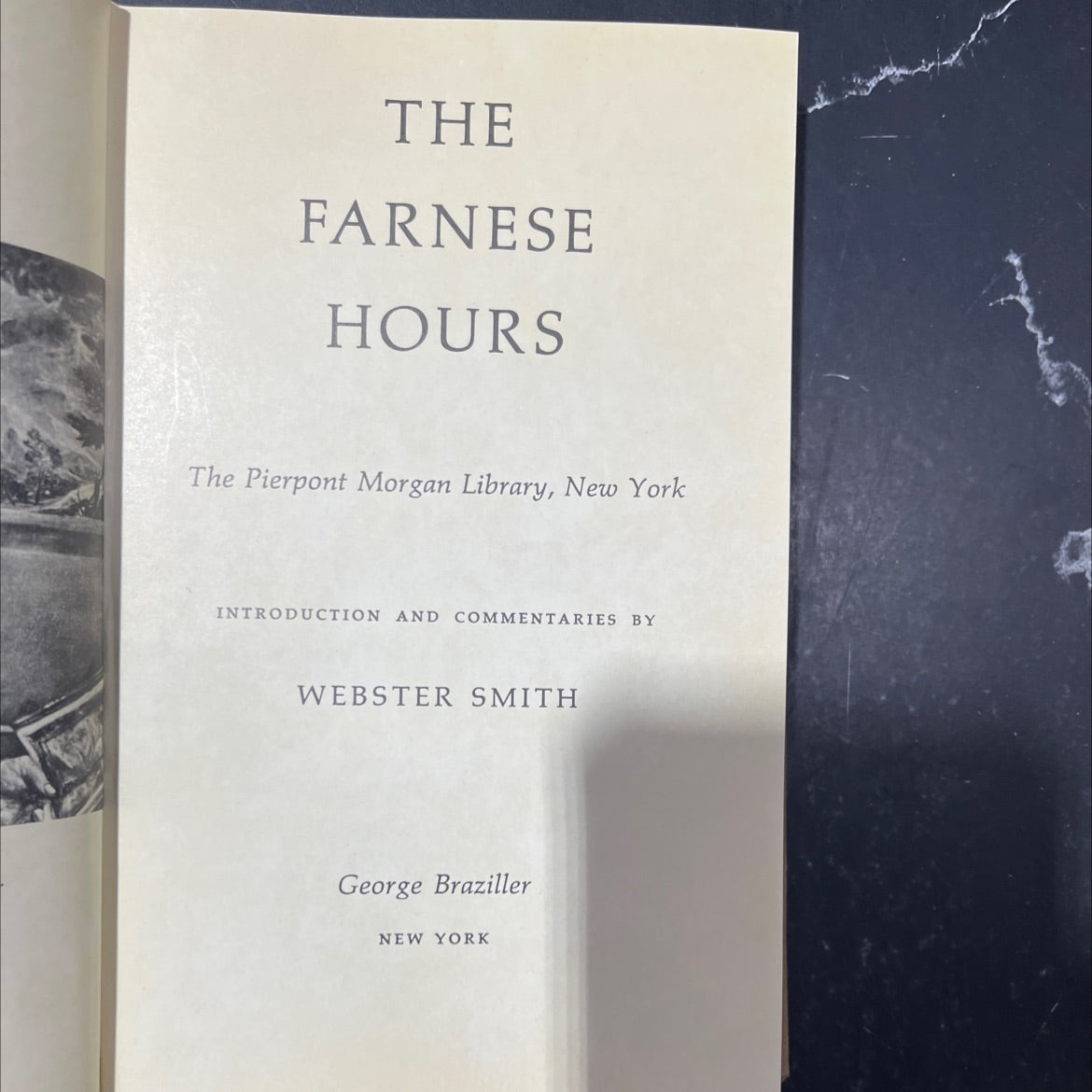 the farnese hours book, by webster smith, 1976 Hardcover image 2