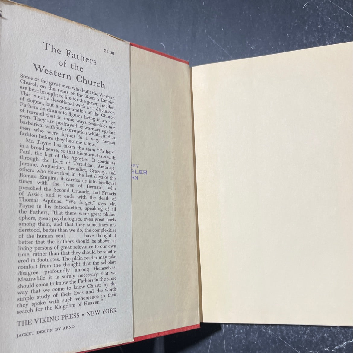 the fathers of the western church book, by robert payne, 1951 Hardcover image 4