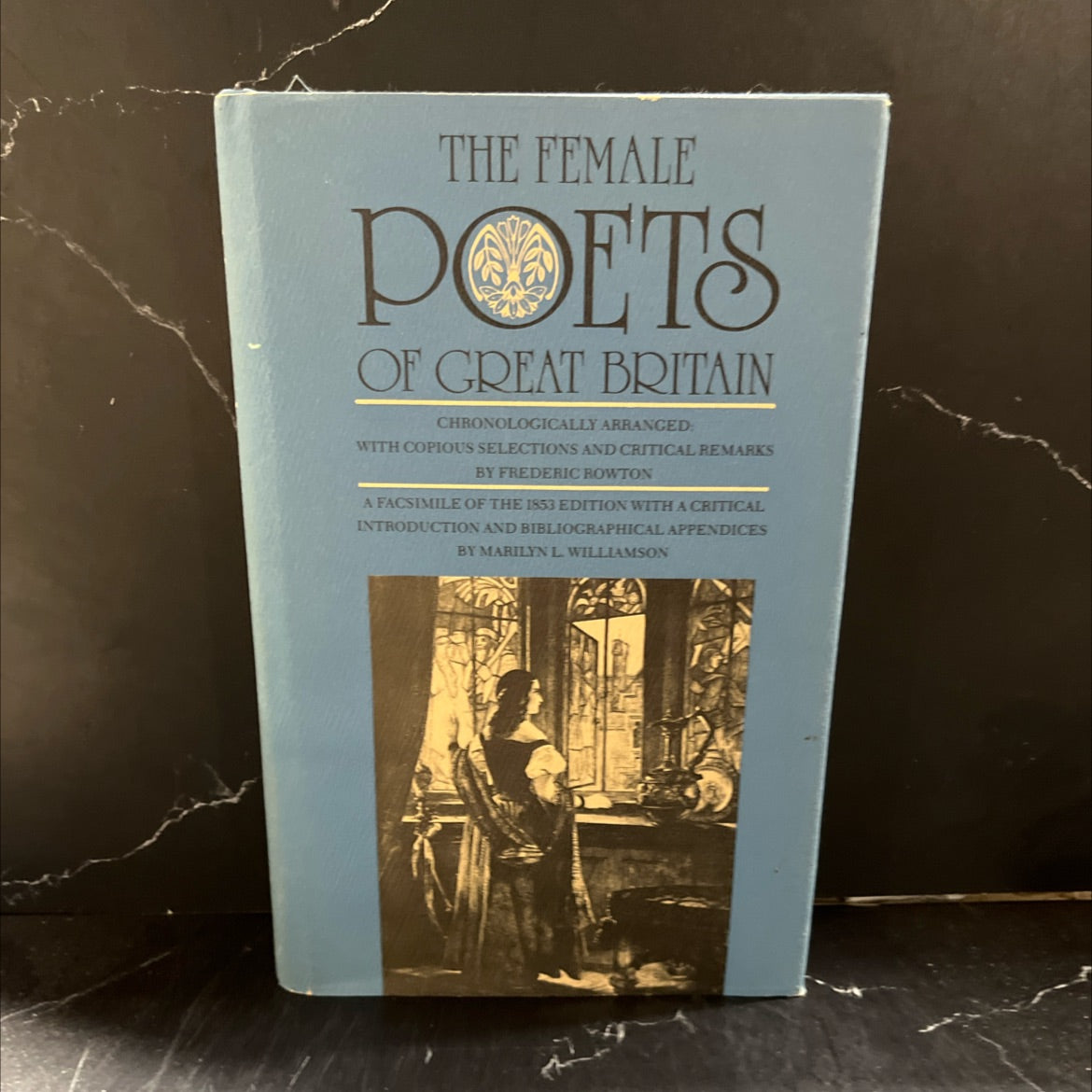 the female poets of great britain book, by frederic rowton, 1981 Hardcover image 1