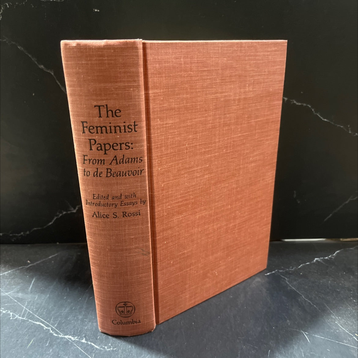 the feminist papers: from adams to de beauvoir book, by alice s. rossi, 1973 Hardcover image 1