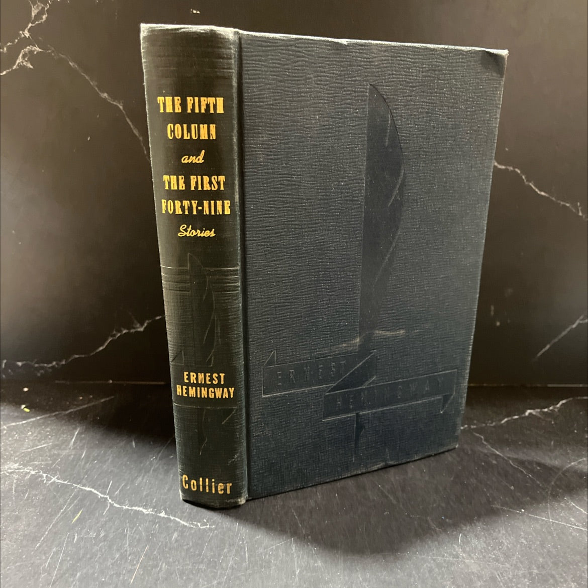 the fifth column and the first forty-nine stories book, by ernest hemingway, 1938 Hardcover image 1