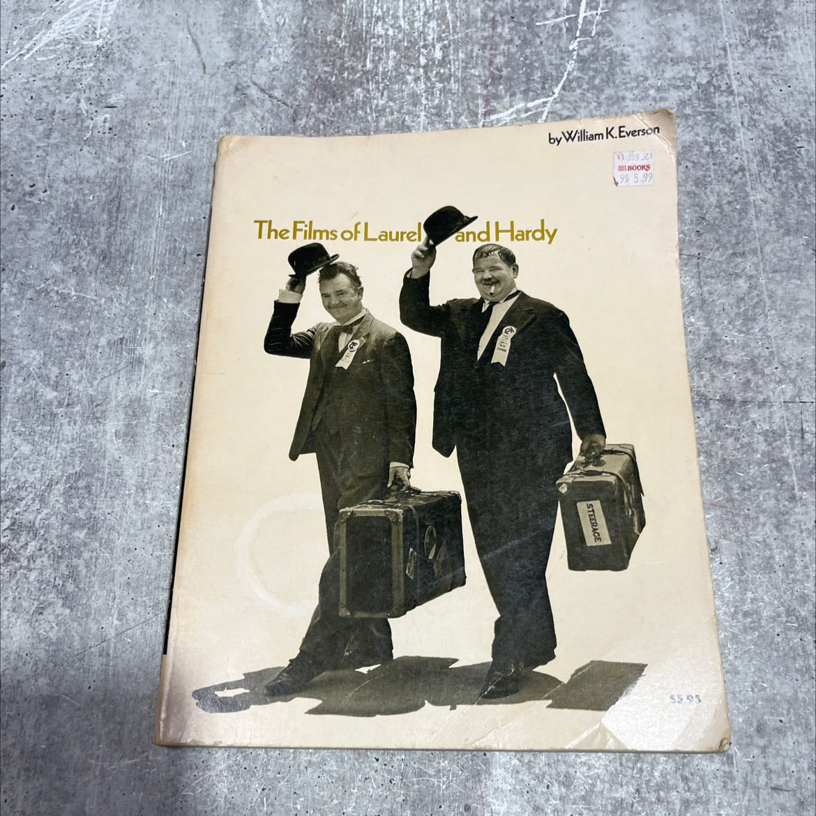 the films of laurel & hardy book, by william k. everson, 1975 Paperback image 1