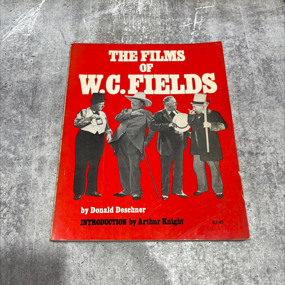 the films of w.c.fields book, by donald deschner, 1969 Paperback image 1
