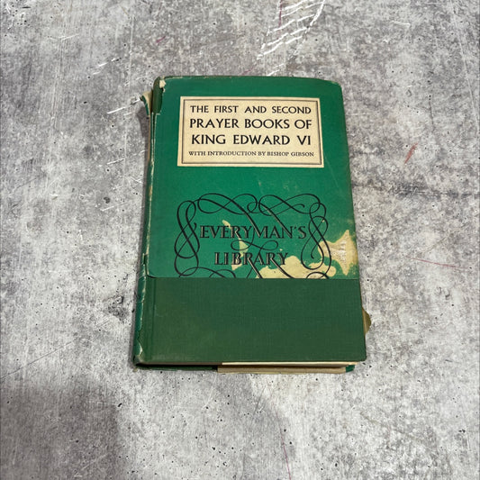 the first and second prayer books of edward vi book, by e. c. s. gibson, 1960 Hardcover image 1