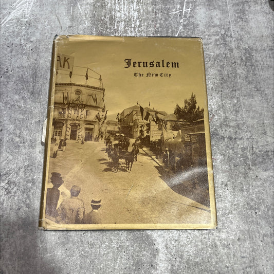 the first photographs of jerusalem the new city book, by unknown, 1970 Hardcover image 1