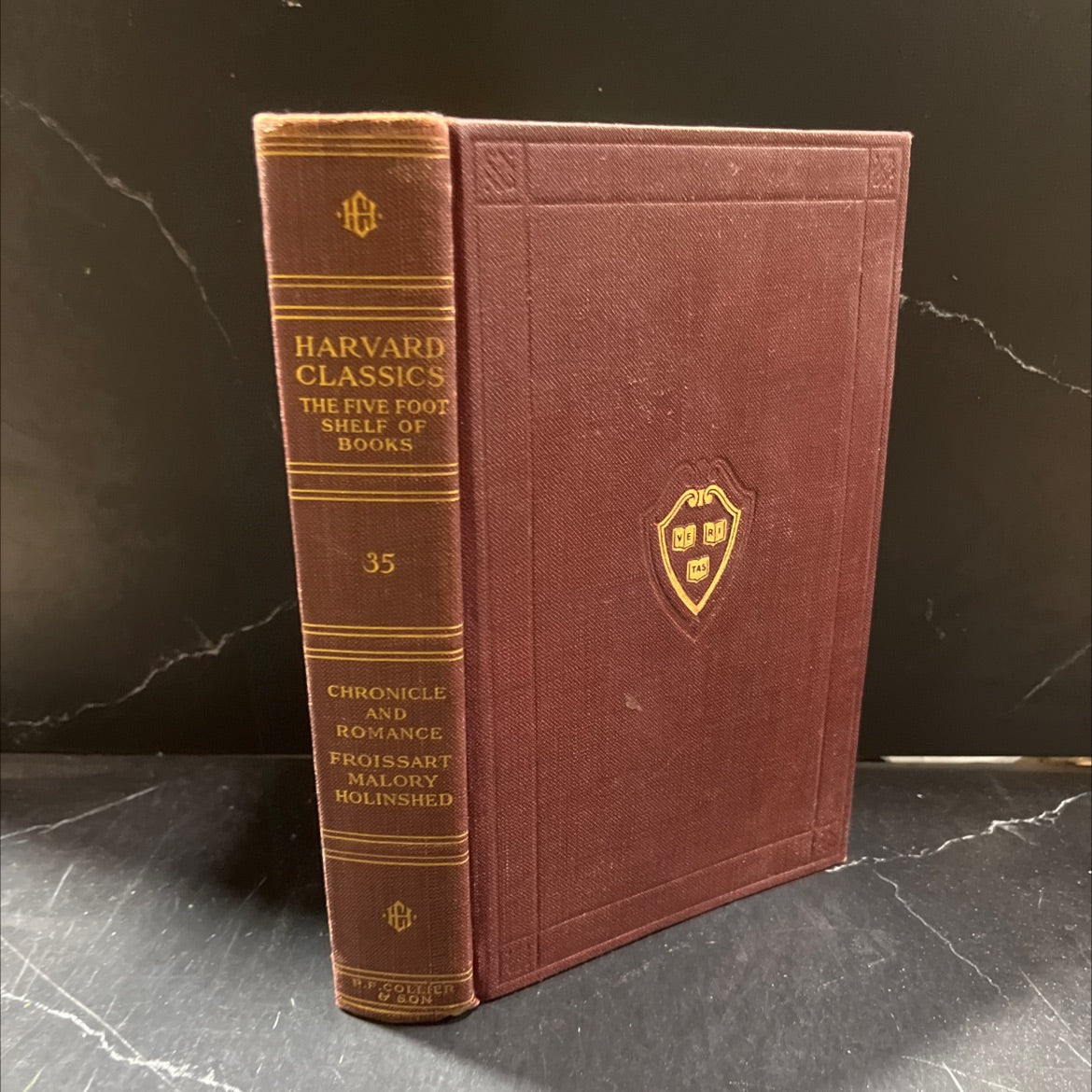 the five-foot shelf of books \"the harvard classics\" book, by charles w eliot, 1910 Hardcover image 1