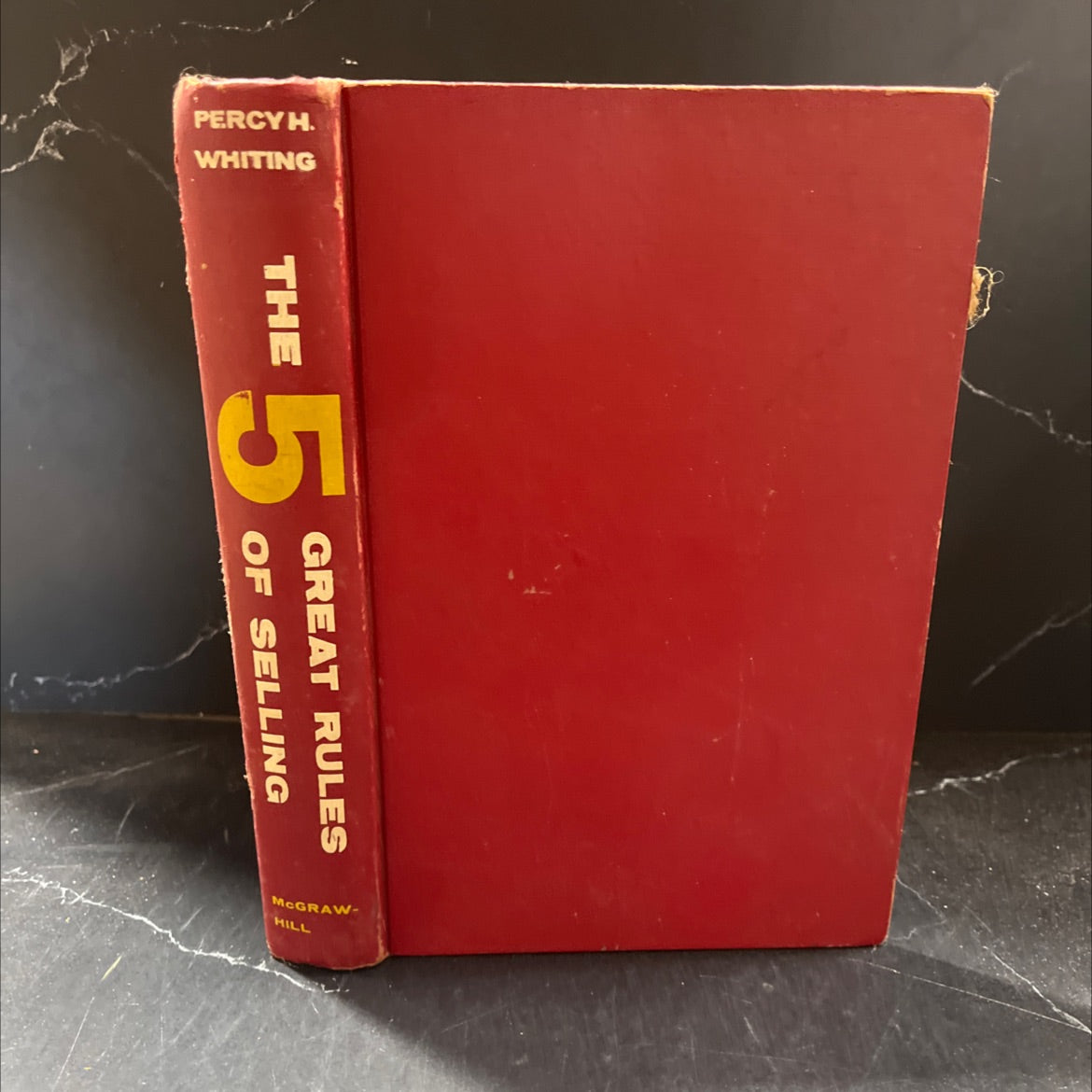 the five great rules of selling book, by percy h. whiting, 1957 Hardcover image 1