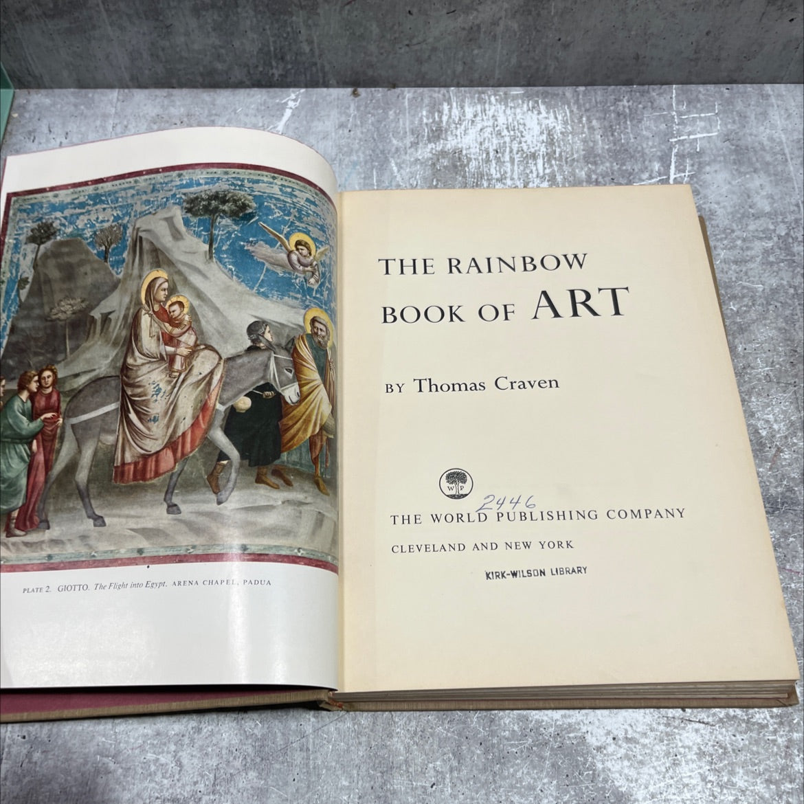 the flight into egypt book, by thomas craven, 1956 Hardcover image 2