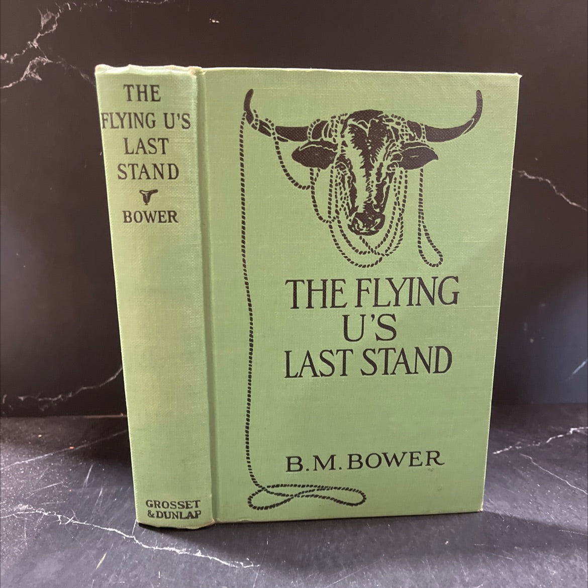 the flying-u's last stand book, by b. m. bower, 1915 Hardcover image 1