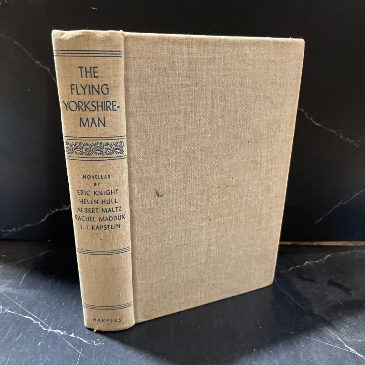 the flying yorkshireman book, by eric knight, helen hull, albert maltz, rachel maddux, i. j. kapstein, 1938 Hardcover image 1