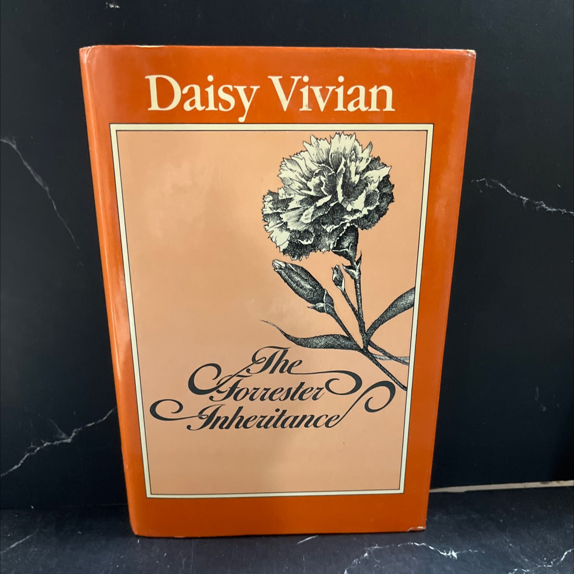 the forrester inheritance book, by daisy vivian, 1985 Hardcover image 1