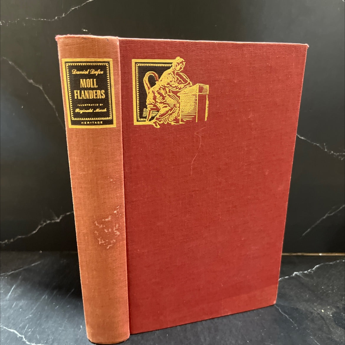 the fortunes and misfortunes of the famous moll flanders book, by daniel defoe, 1942 Hardcover image 1