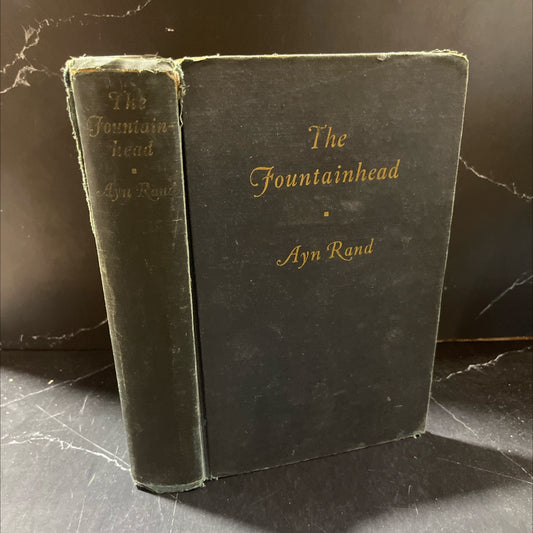 the fountainhead book, by ayn rand, 1943 Hardcover image 1