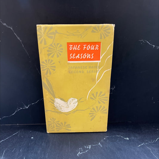 the four seasons japanese haiku book, by basho buson issa shiki and many others, 1958 Hardcover image 1