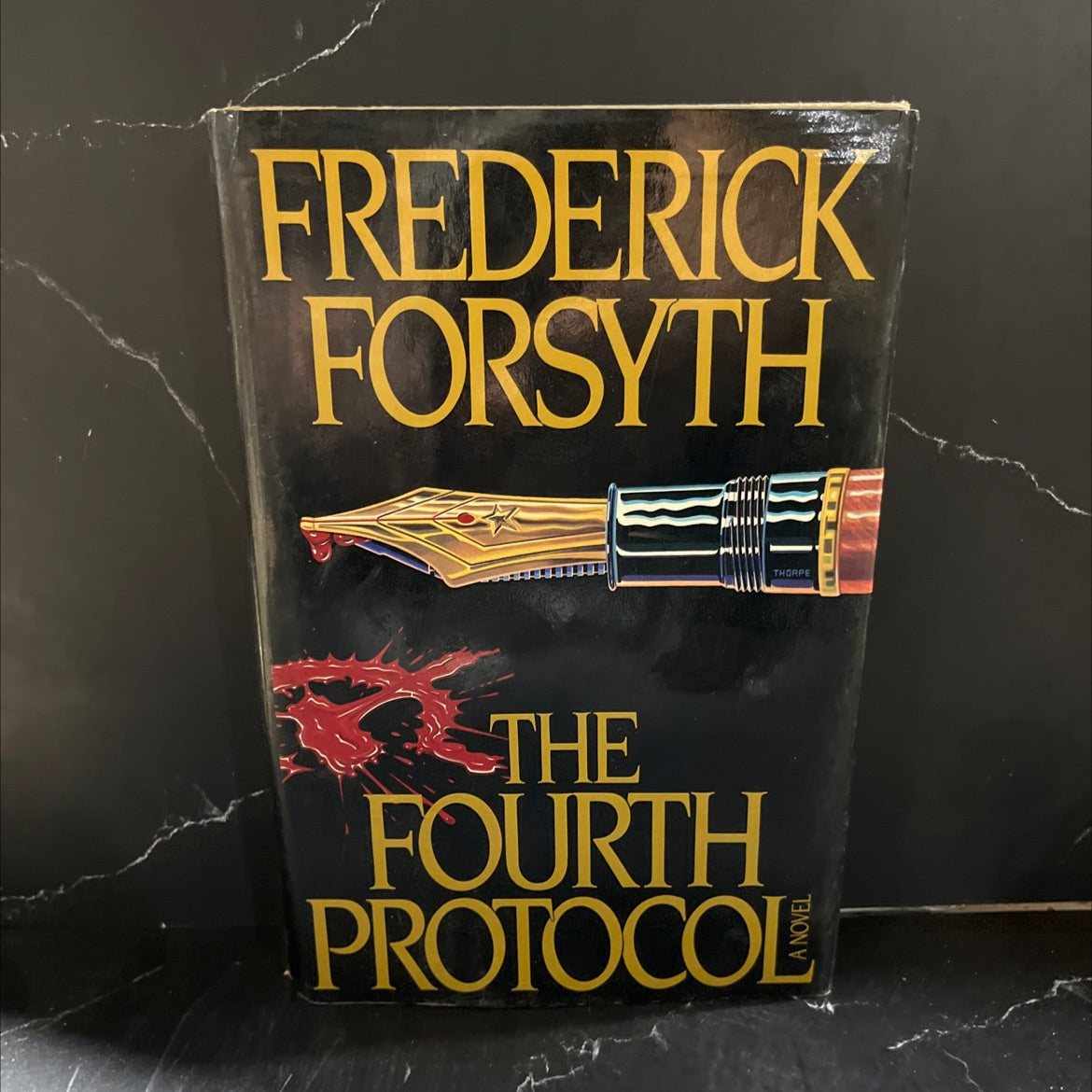 the fourth protocol book, by frederick forsyth, 1984 Hardcover image 1