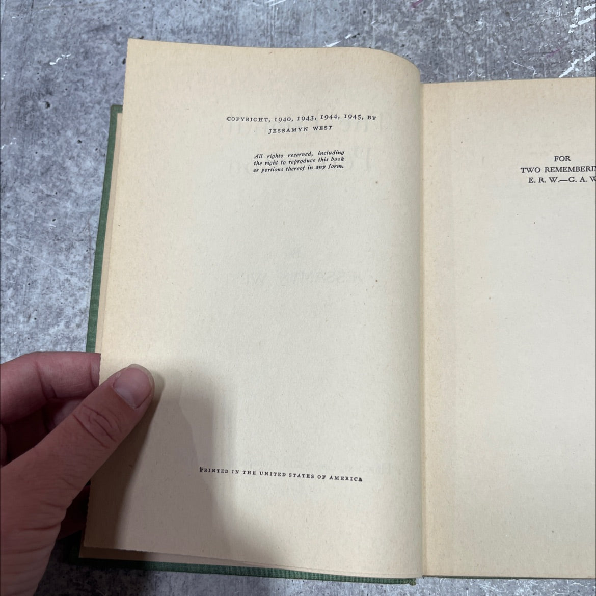 the friendly persuasion book, by jessamyn west, 1945 Hardcover image 3