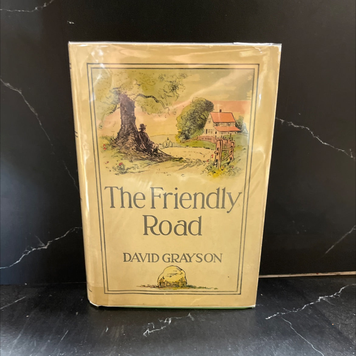 the friendly road new adventures in contentment book, by david grayson, 1913 Hardcover image 1