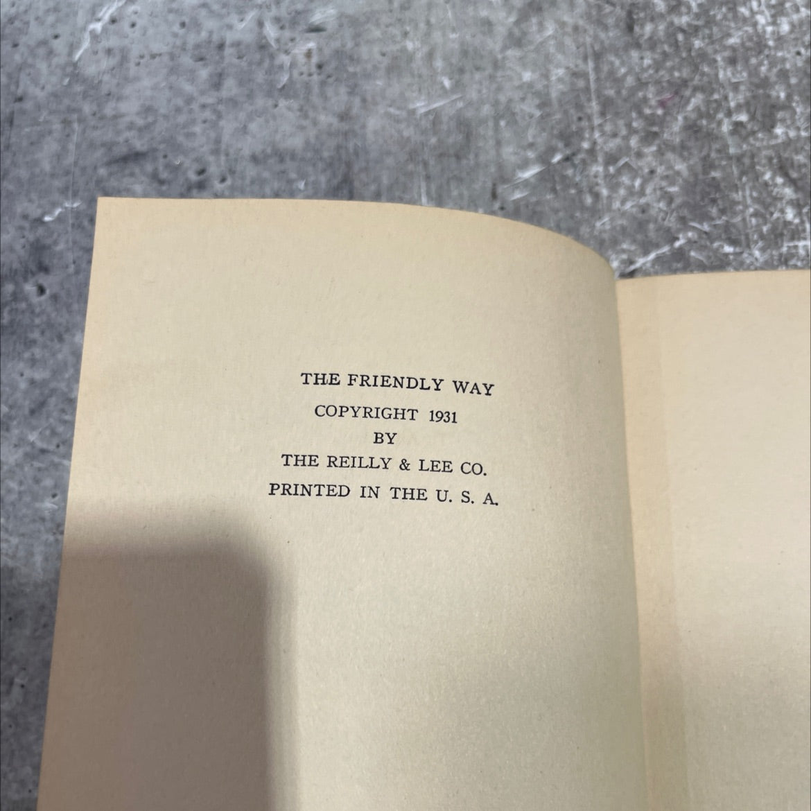 the friendly way book, by edgar a. guest, 1931 Hardcover image 3