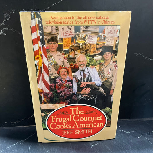 the frugal gourmet cooks american book, by Jeff Smith, 1987 Hardcover image 1