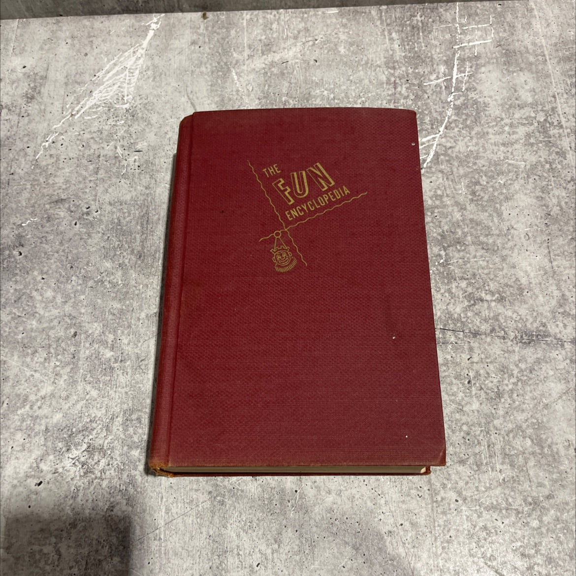 the fun encyclopedia book, by e. o. harbin, 1940 Hardcover image 1