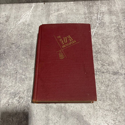 the fun encyclopedia book, by e. o. harbin, 1940 Hardcover image 1