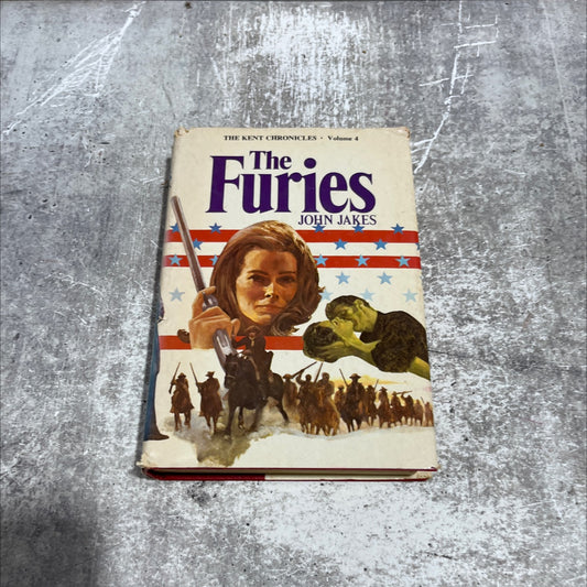 the furies book, by john jakes, 1976 Hardcover image 1