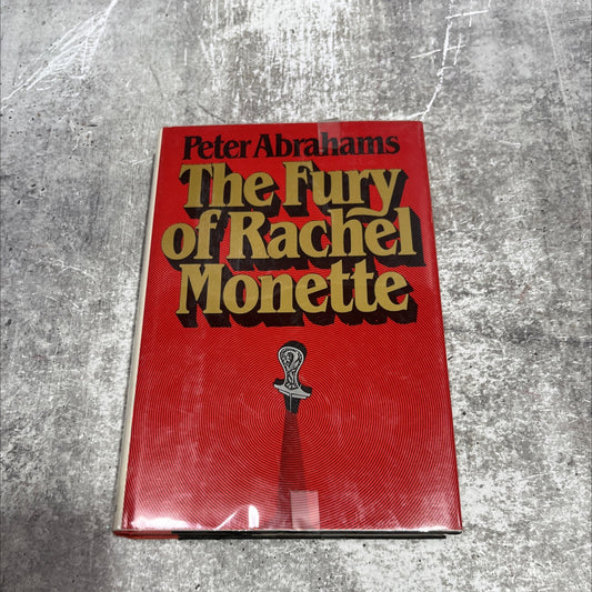 the fury of rachel monette book, by Peter Abrahams, 1980 Hardcover image 1