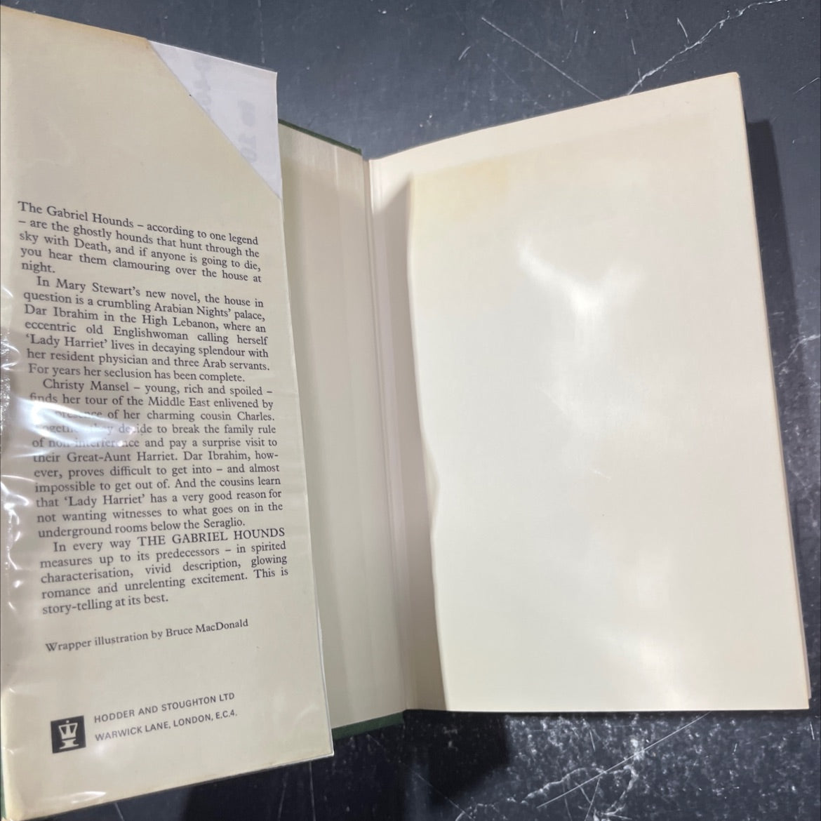 the gabriel hounds book, by Mary Stewart, 1967 Hardcover image 4