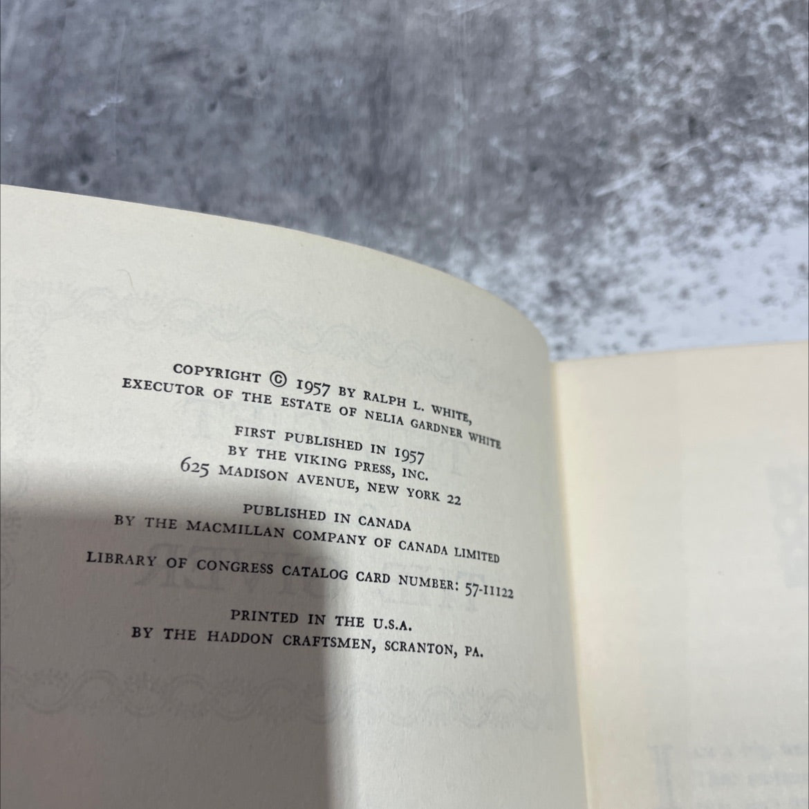 the gift and the giver book, by nelia gardner white, 1957 Hardcover image 3