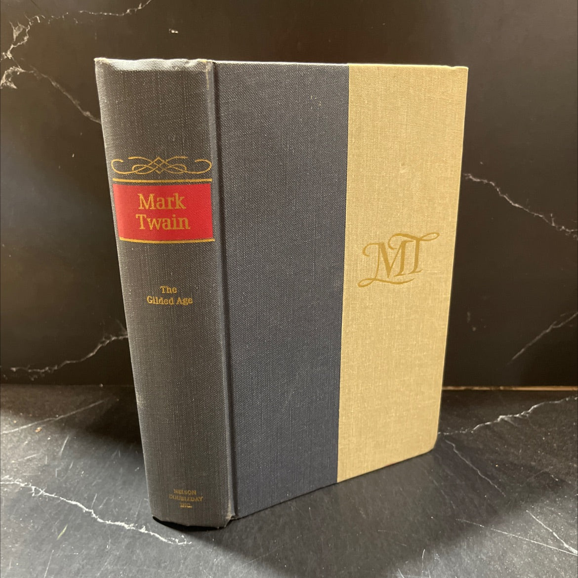 the gilded age a tale of today book, by mark twain and charles dudley warner, 1970 Hardcover image 1