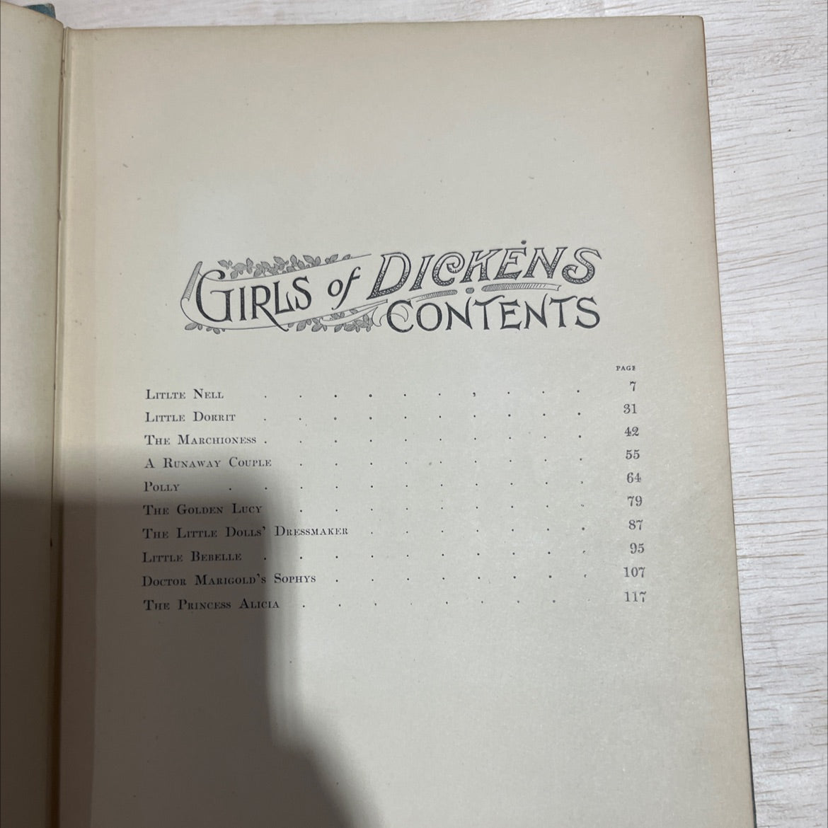 the girls of dickens retold illustrated book, by unknown, unknown Hardcover image 3