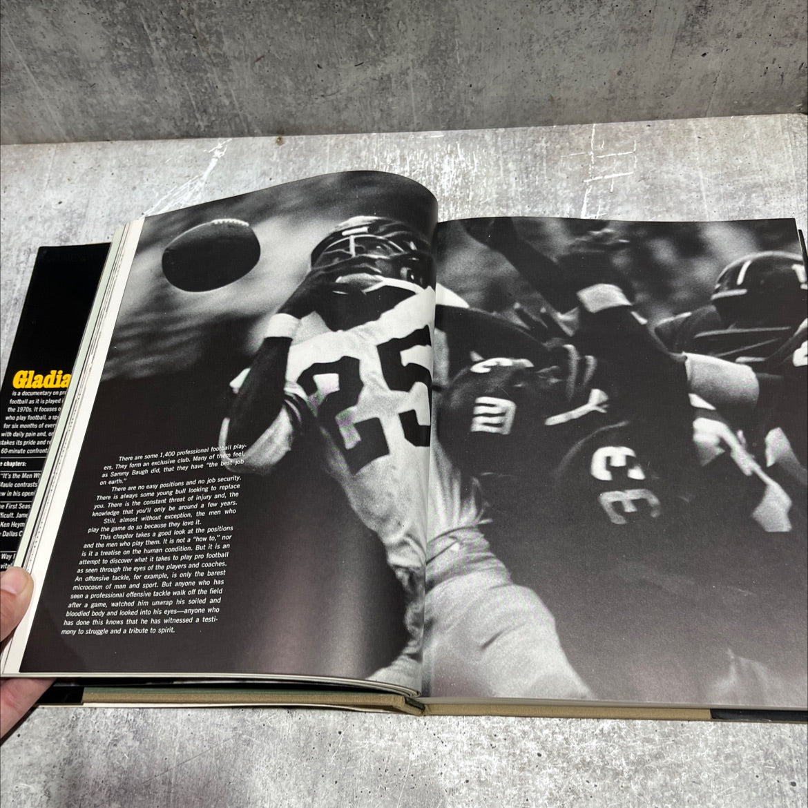 the gladiators book, by Fred R. Sammis, 1973 Hardcover image 4