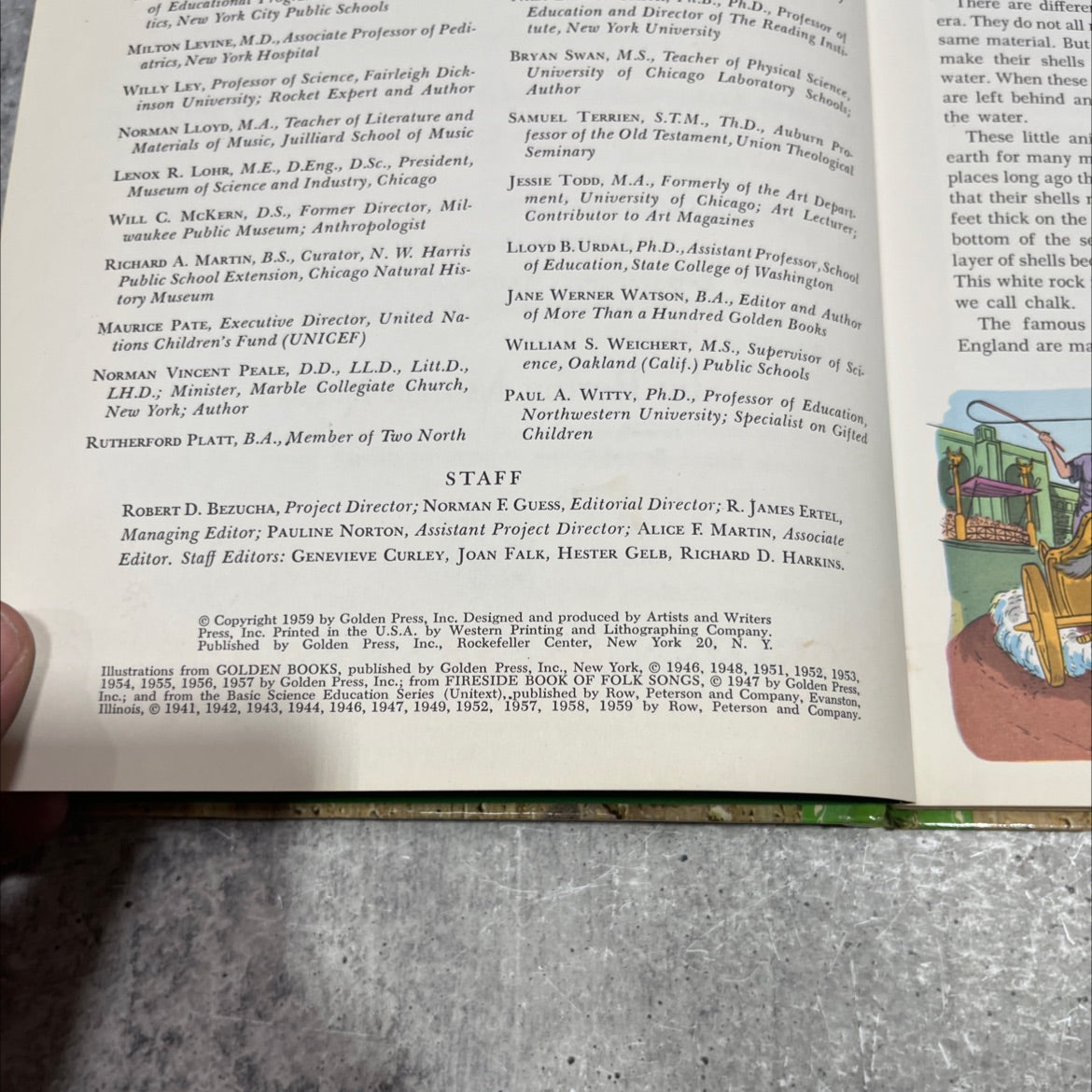 the golden book encyclopedia volume iv-chalk to czechoslovakia book, by bertha morris parker, 1959 Hardcover image 3