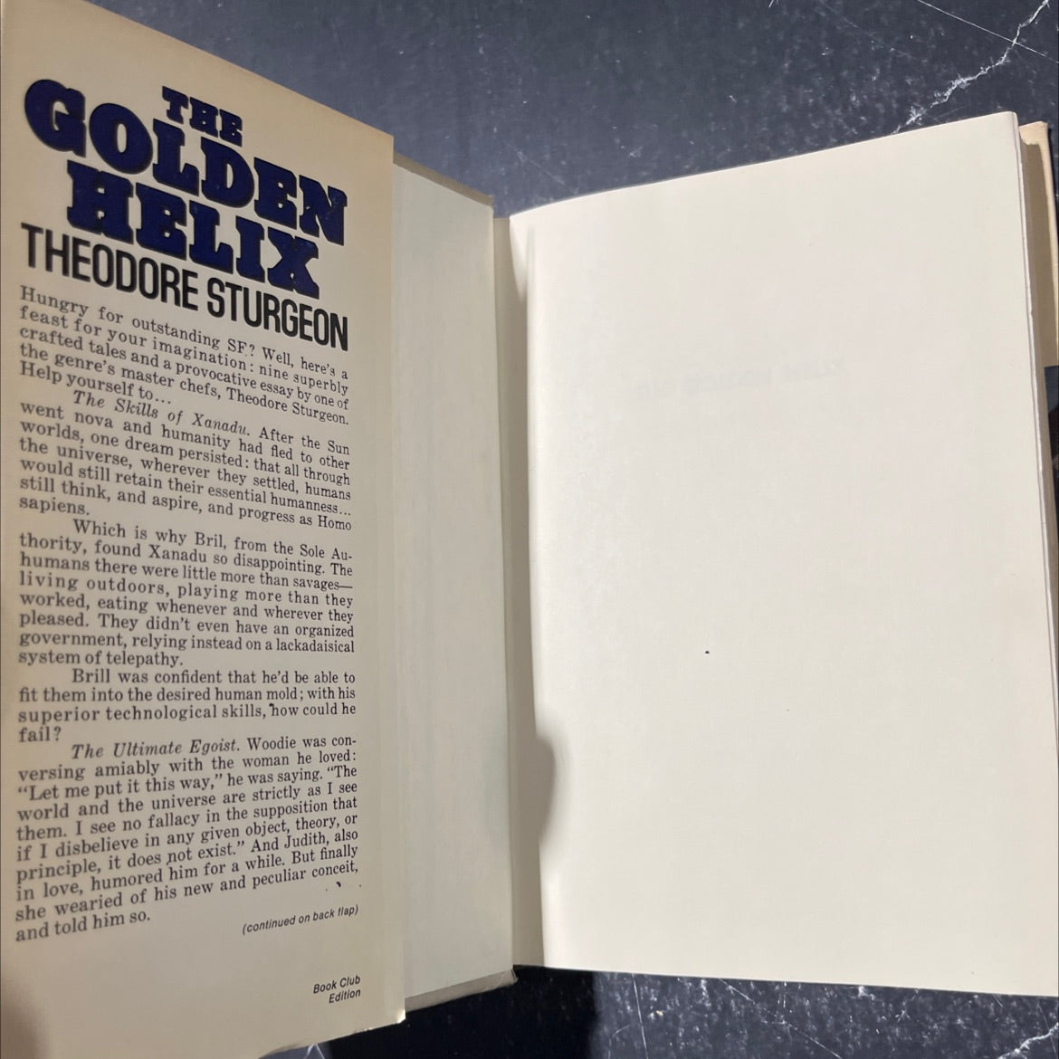 the golden helix book, by theodore sturgeon, 1979 Hardcover image 4