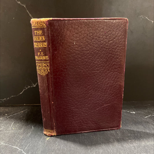 the golden treasury book, by f. t. palgrave, 1970 Leather image 1