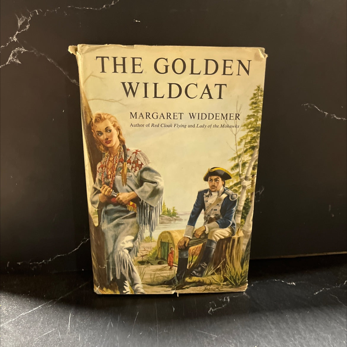 the golden wildcat book, by margaret widdemer, 1954 Hardcover image 1