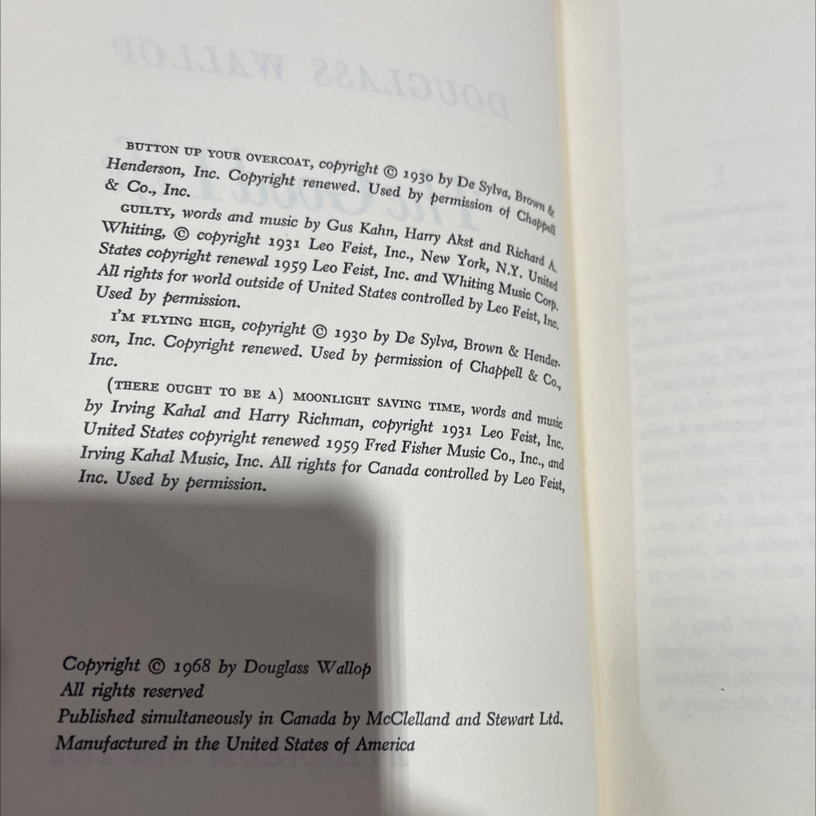 the good life book, by douglass wallop, 1968 Hardcover image 3