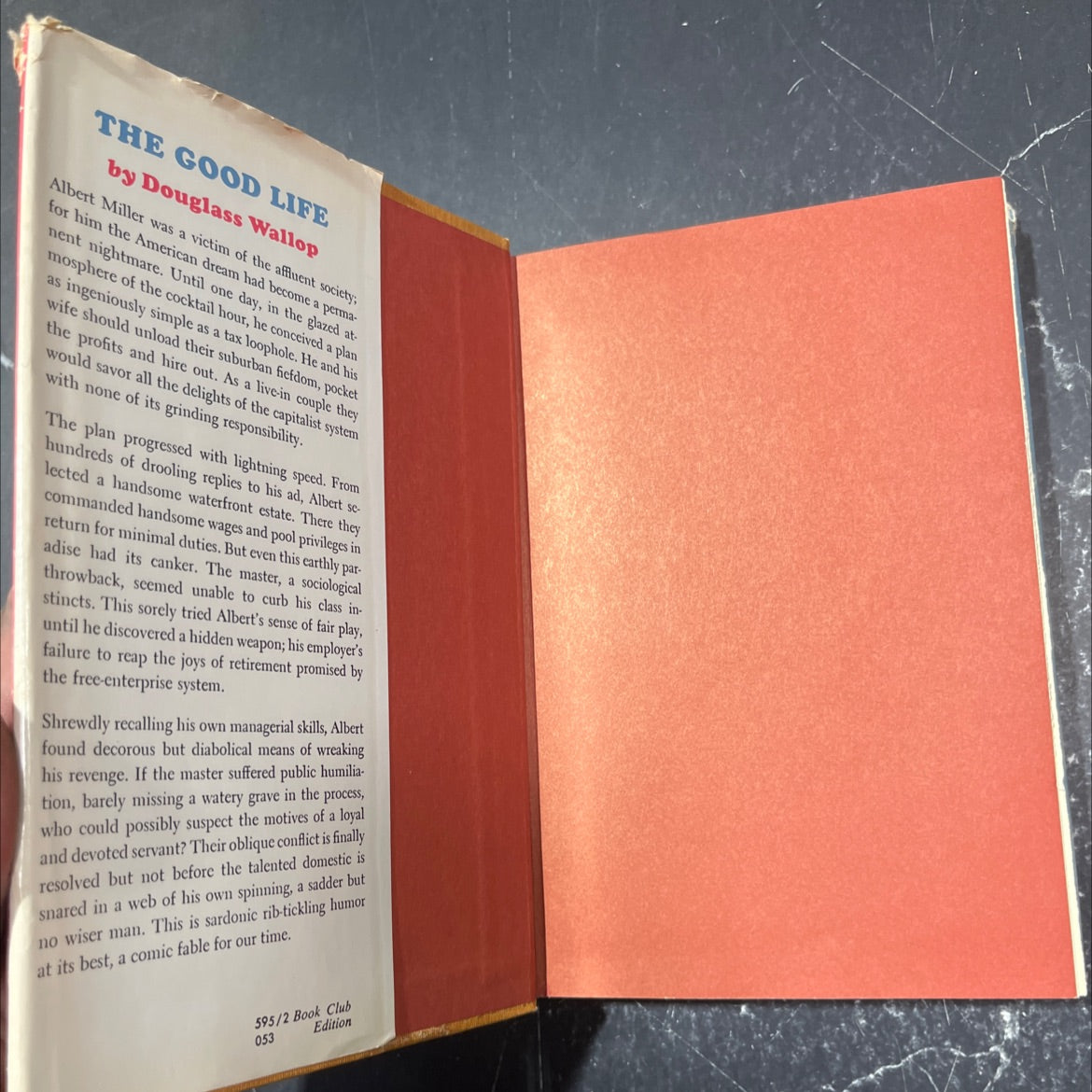 the good life book, by douglass wallop, 1968 Hardcover image 4