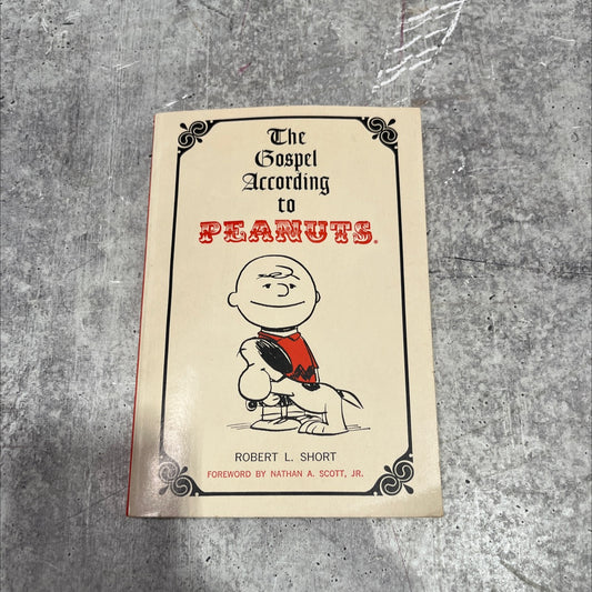 the gospel according to peanuts book, by Robert L. Short, 1968 Paperback image 1