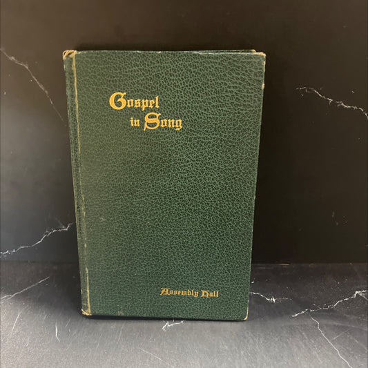 the gospel in song book, by unknown, 1926 Hardcover image 1