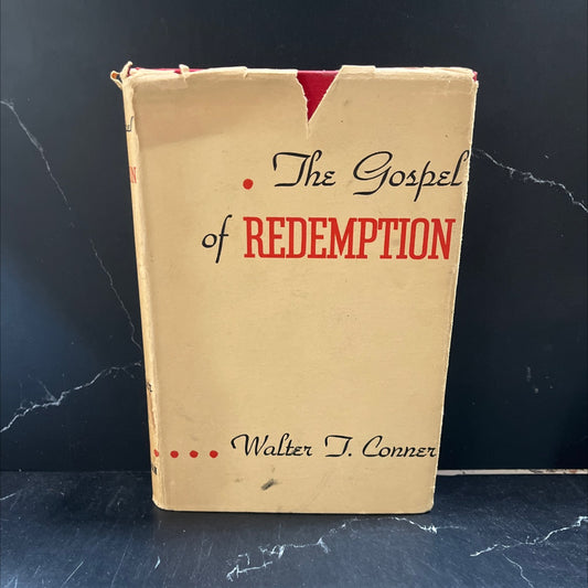 the gospel of redemption book, by walter t. conner, 1946 Hardcover image 1