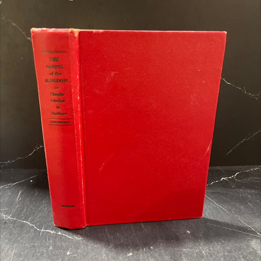 the gospel of the kingdom simple studies in matthew book, by william l. pettingill, 1970 Hardcover image 1