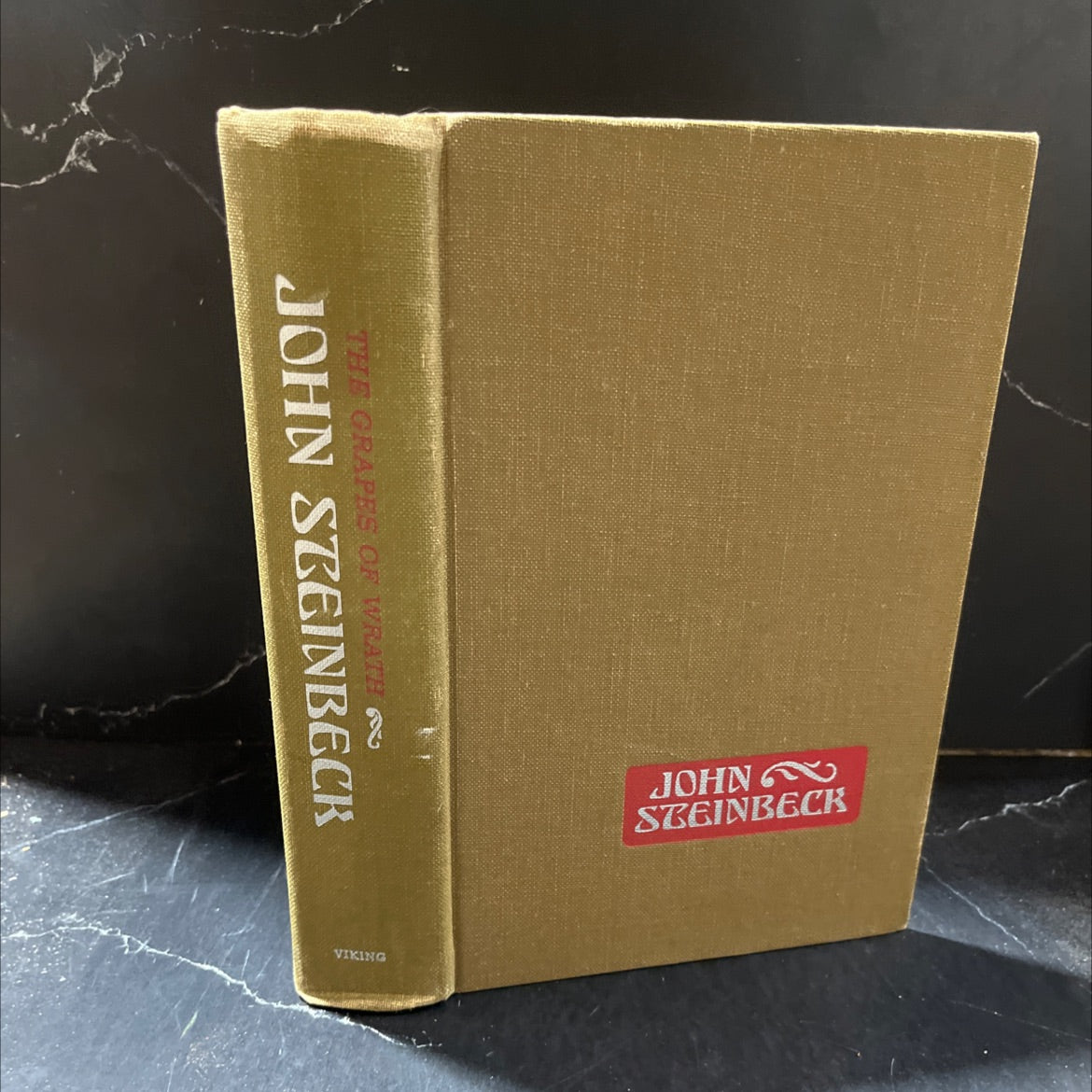 the grapes of wrath book, by john steinbeck, 1939 Hardcover image 1