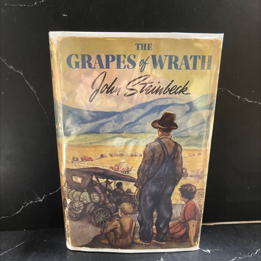 the grapes of wrath book, by john steinbeck, 1940 Hardcover image 1