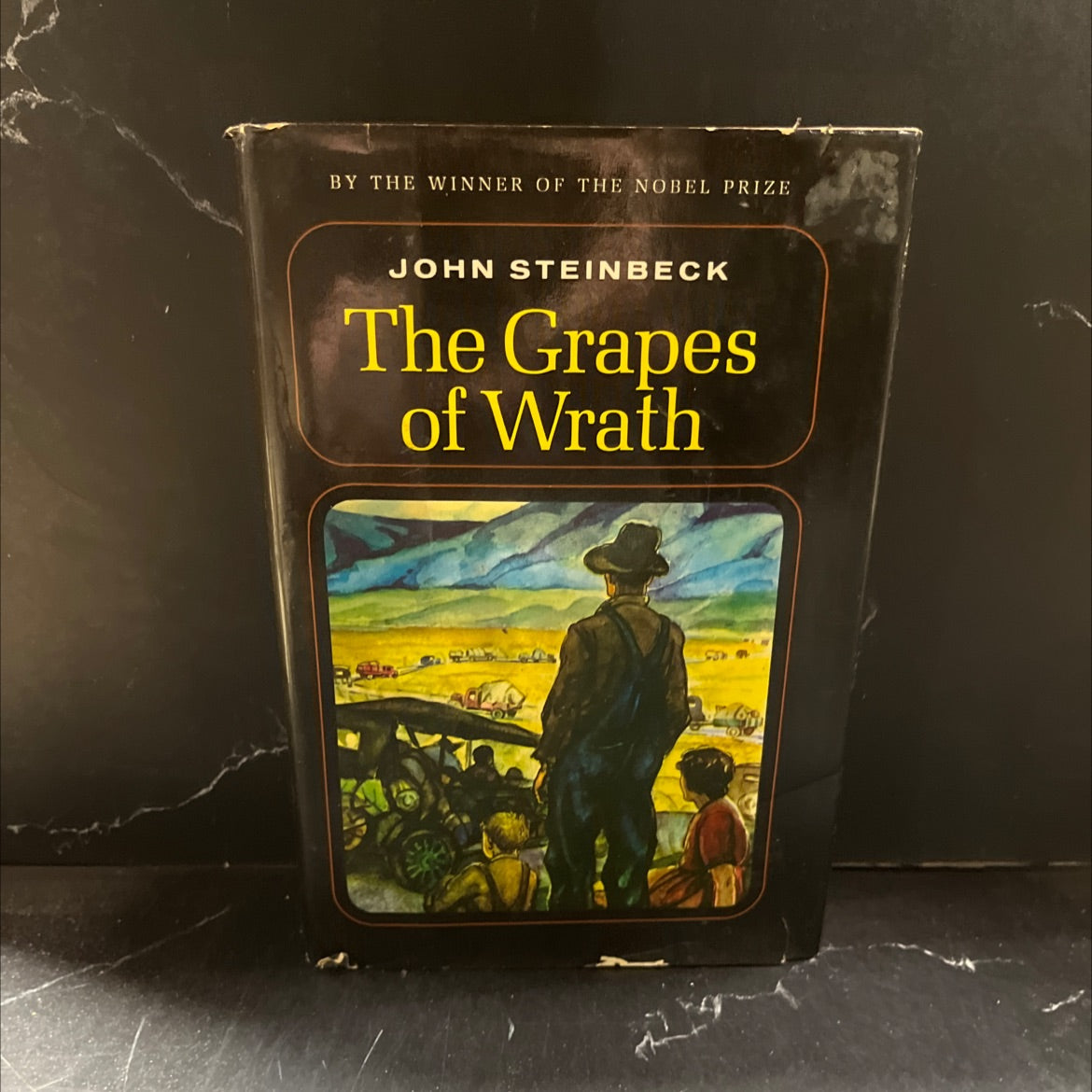 the grapes of wrath book, by john steinbeck, 1967 Hardcover image 1