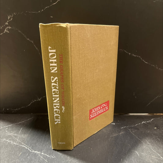 the grapes of wrath book, by john steinbeck, 1967 Hardcover image 1