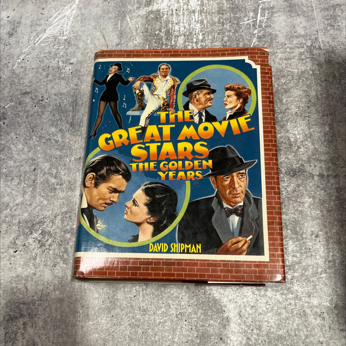 the great movie stars the golden years book, by david shipman, 1970 Hardcover image 1