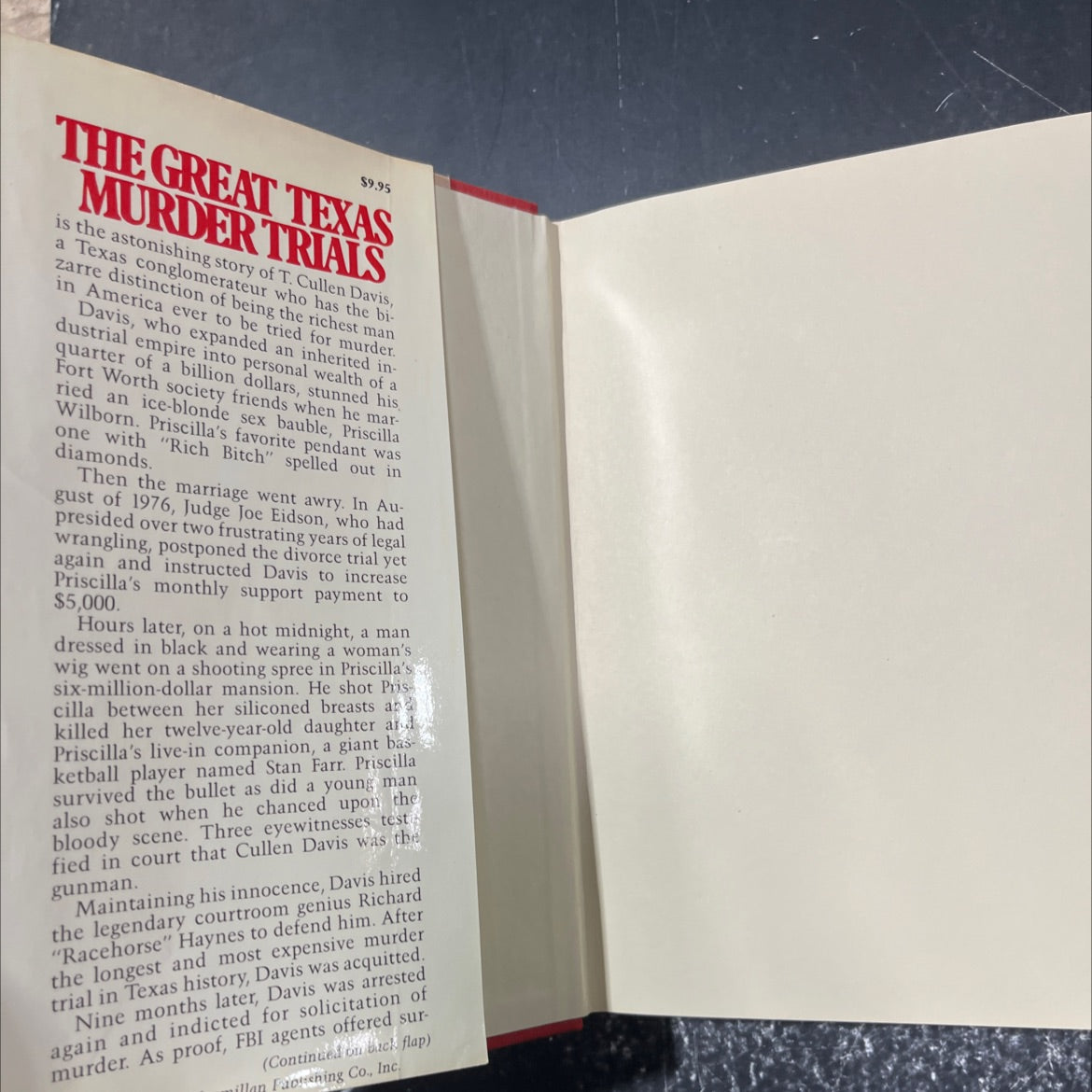 the great texas murder trials a compelling account of the sensational t. cullen davis case book, by david atlee image 4