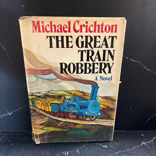 the great train robbery book, by michael crichton, 1975 Hardcover image 1